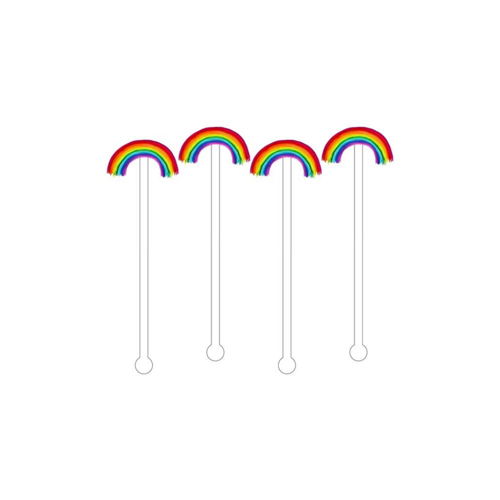 Rainbow Vibes Stir Sticks