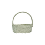 Oval Green Easter Basket