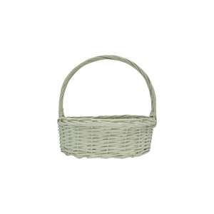 Oval Green Easter Basket