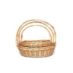 Oval Natural Easter Basket