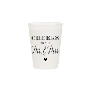 Cheers to the Mr & Mrs Cups