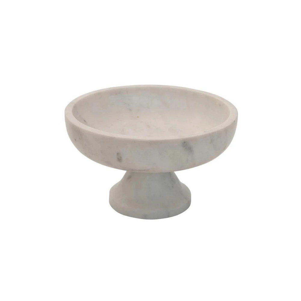 Marble Footed Bowl