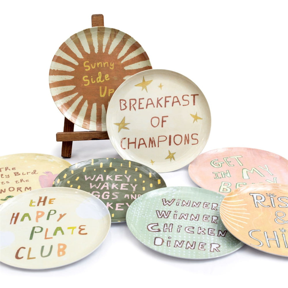 Breakfast Club Plates