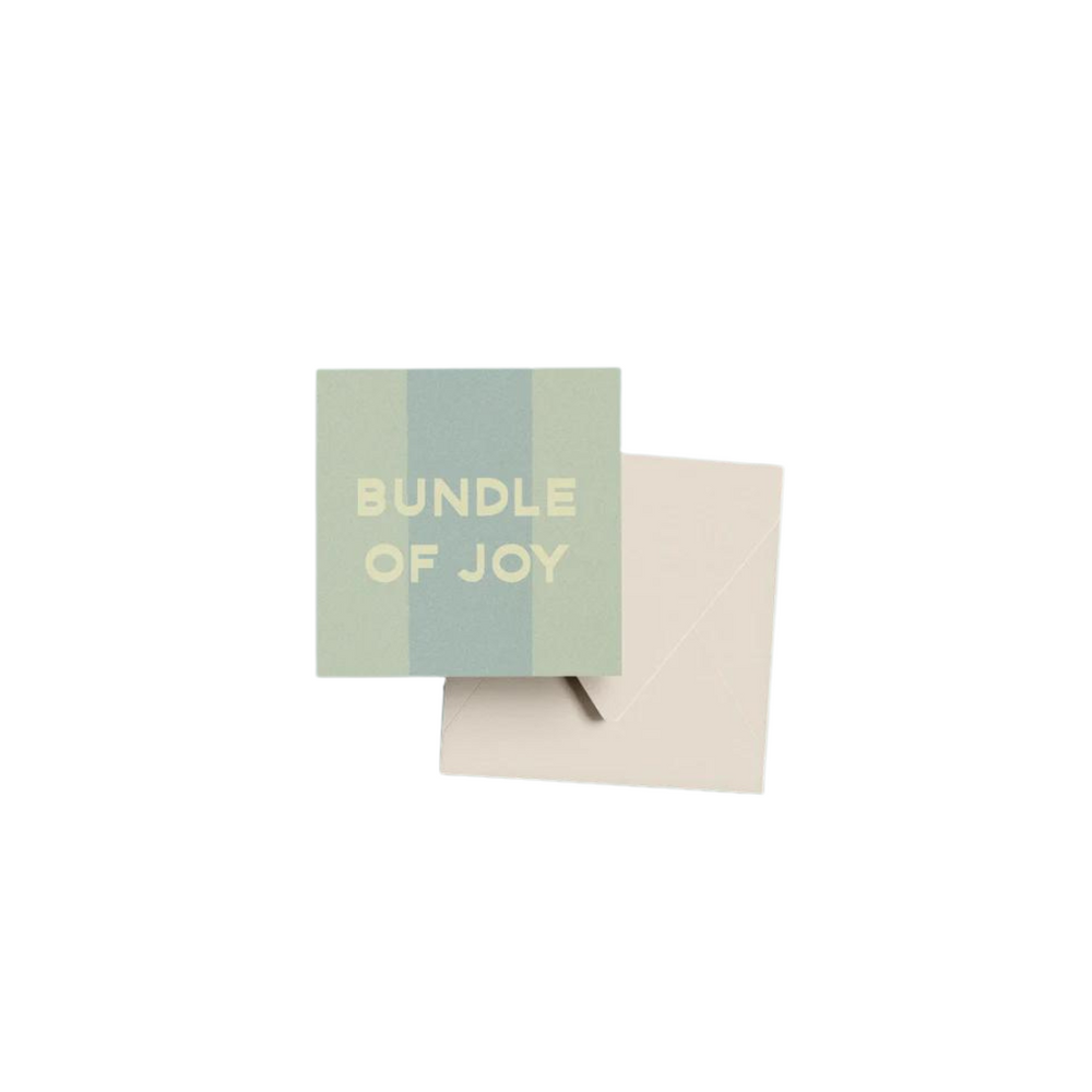 'Bundle of Joy' Blue Mini Card