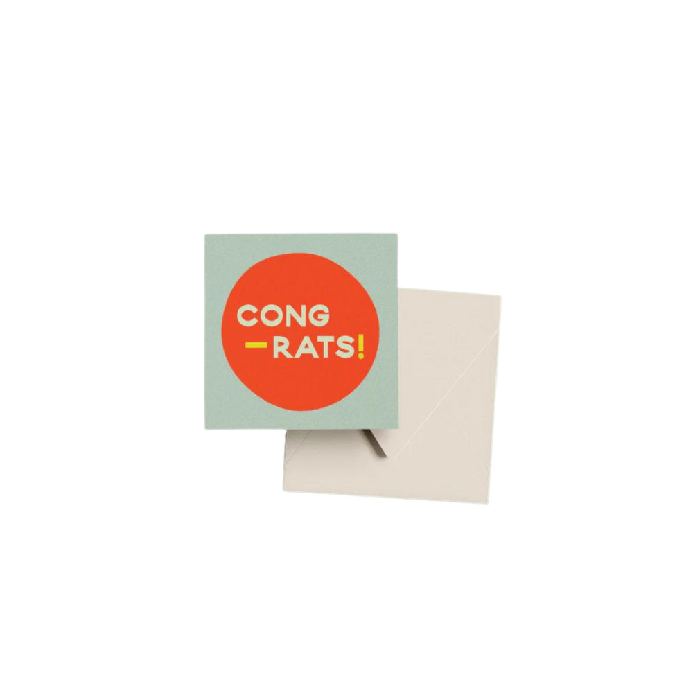 'Congrats' Mini Card