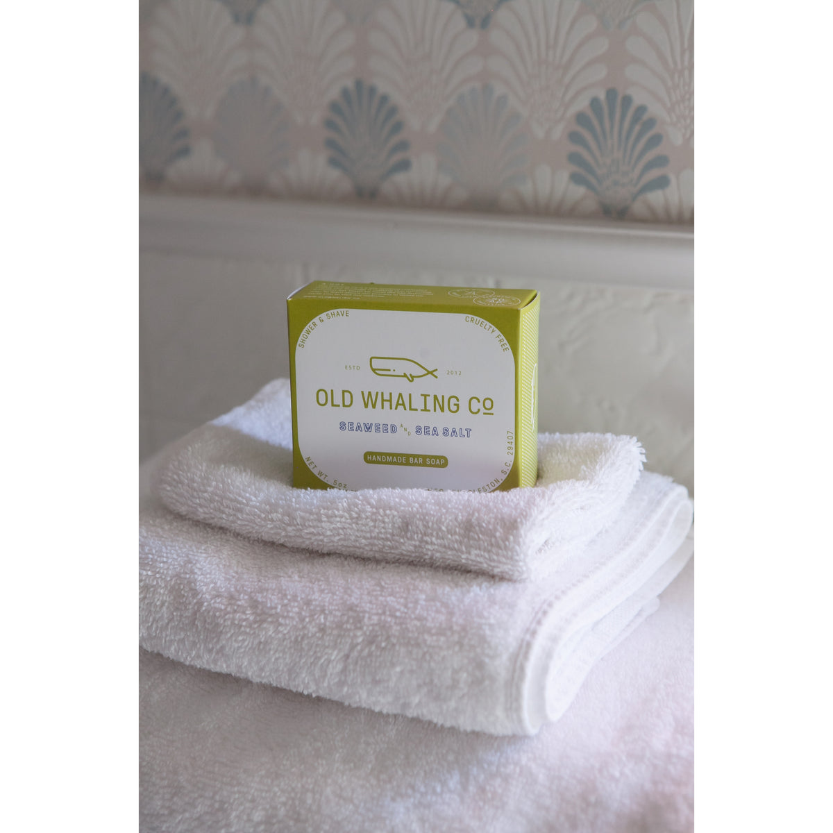 Seaweed & Sea Salt Bar Soap Pink Antlers