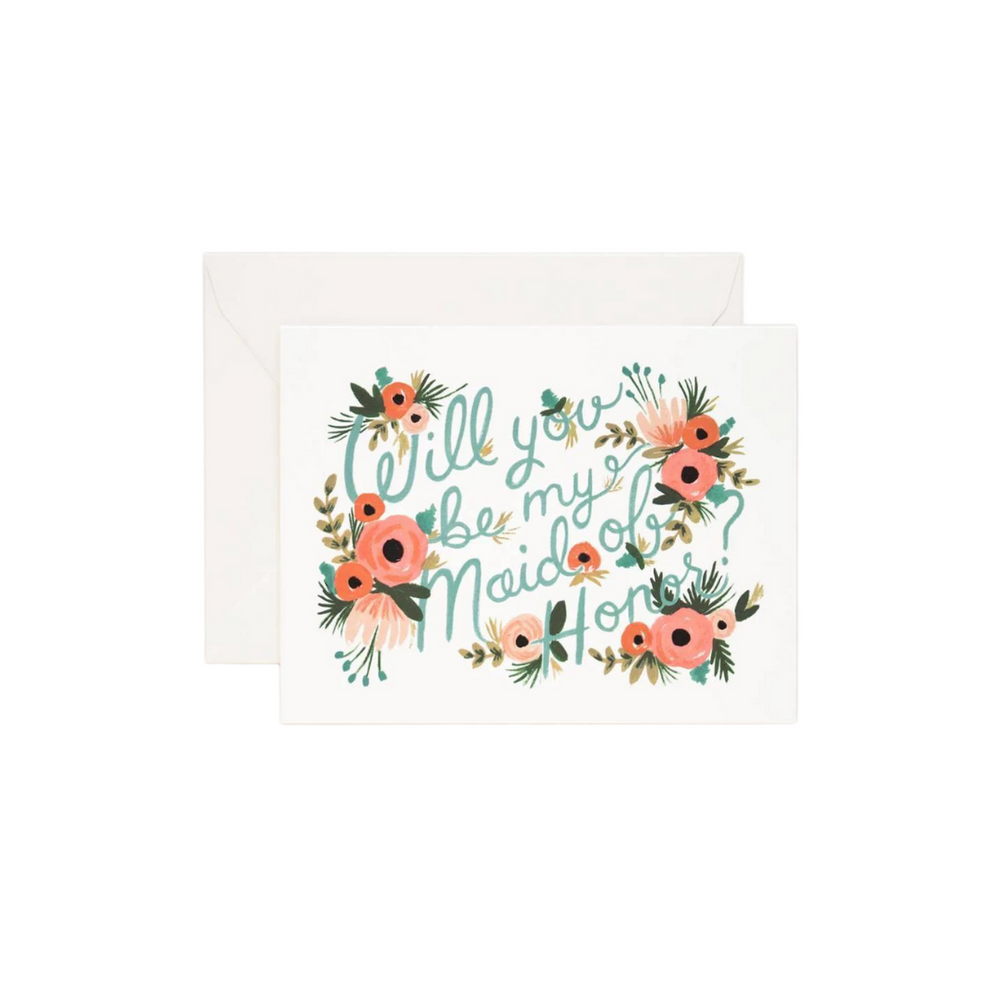 Maid of Honor? Card