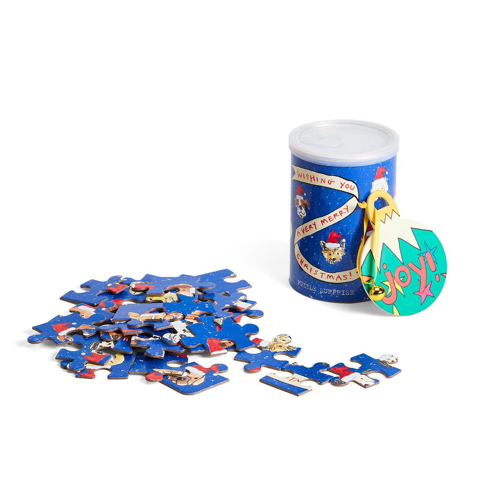Holiday Puzzle in a Can