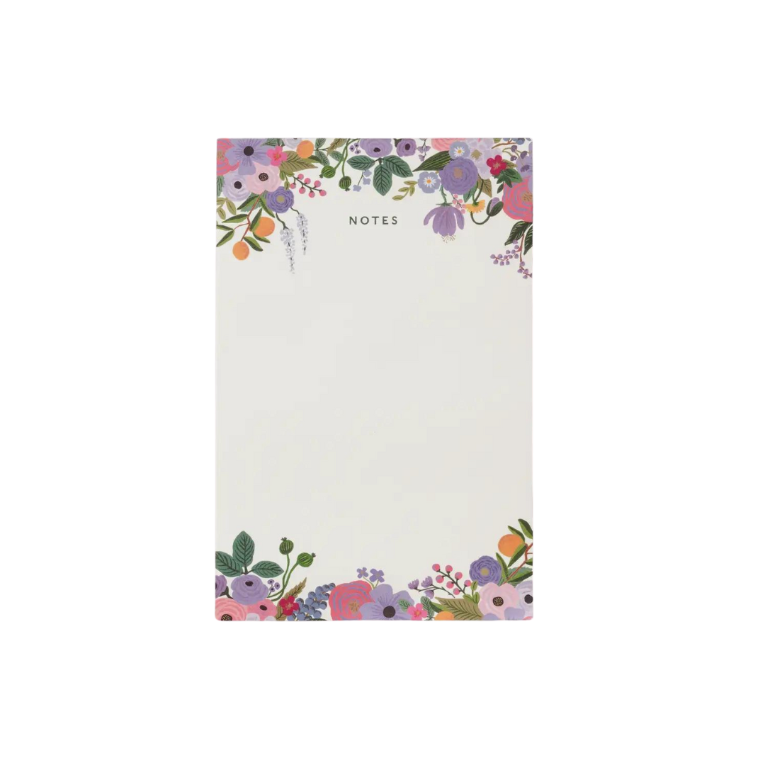 Garden Party Violet Notepad – Pink Antlers