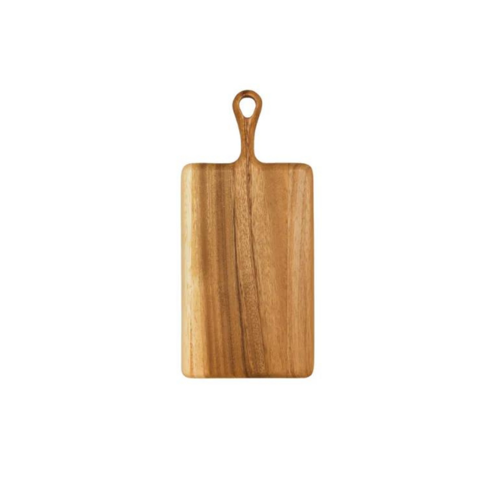 Acacia Rectangle Board with Short Handle