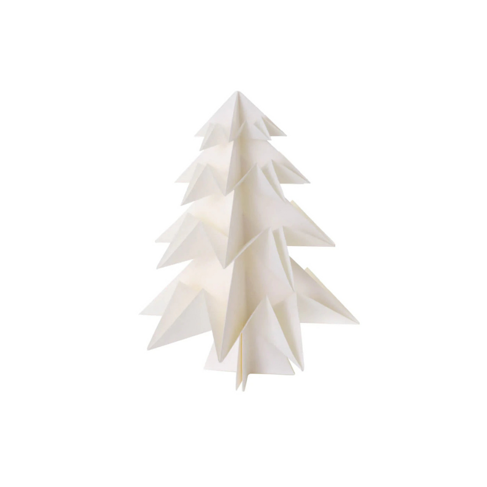 White Christmas Paper Tree