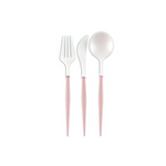 Cutlery White / Blush Handle