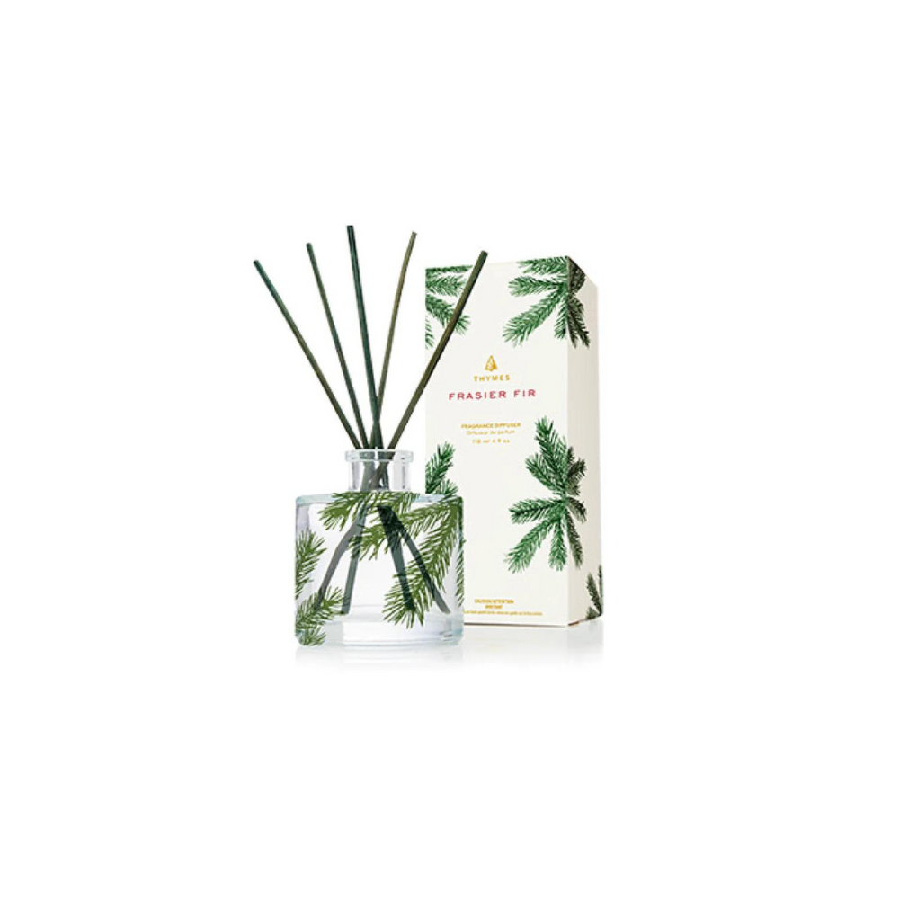 
            
                Load image into Gallery viewer, Frasier Fir Reed Diffuser Pine Needle Design
            
        