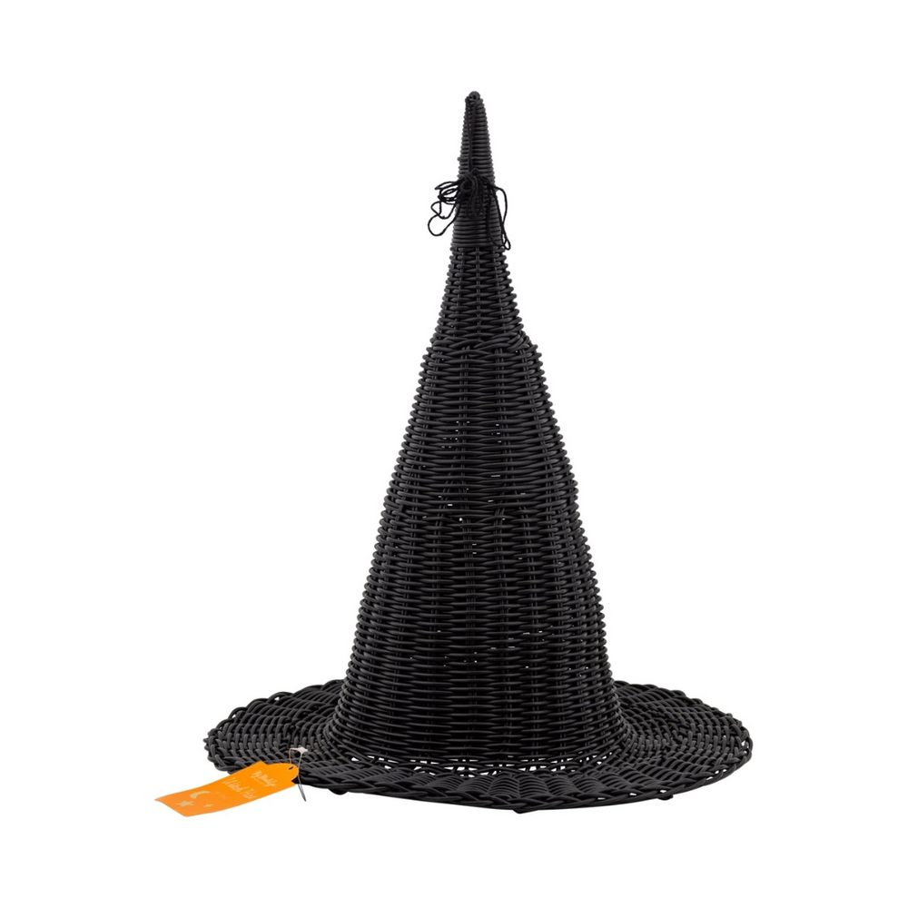 Wicker Witch Hat