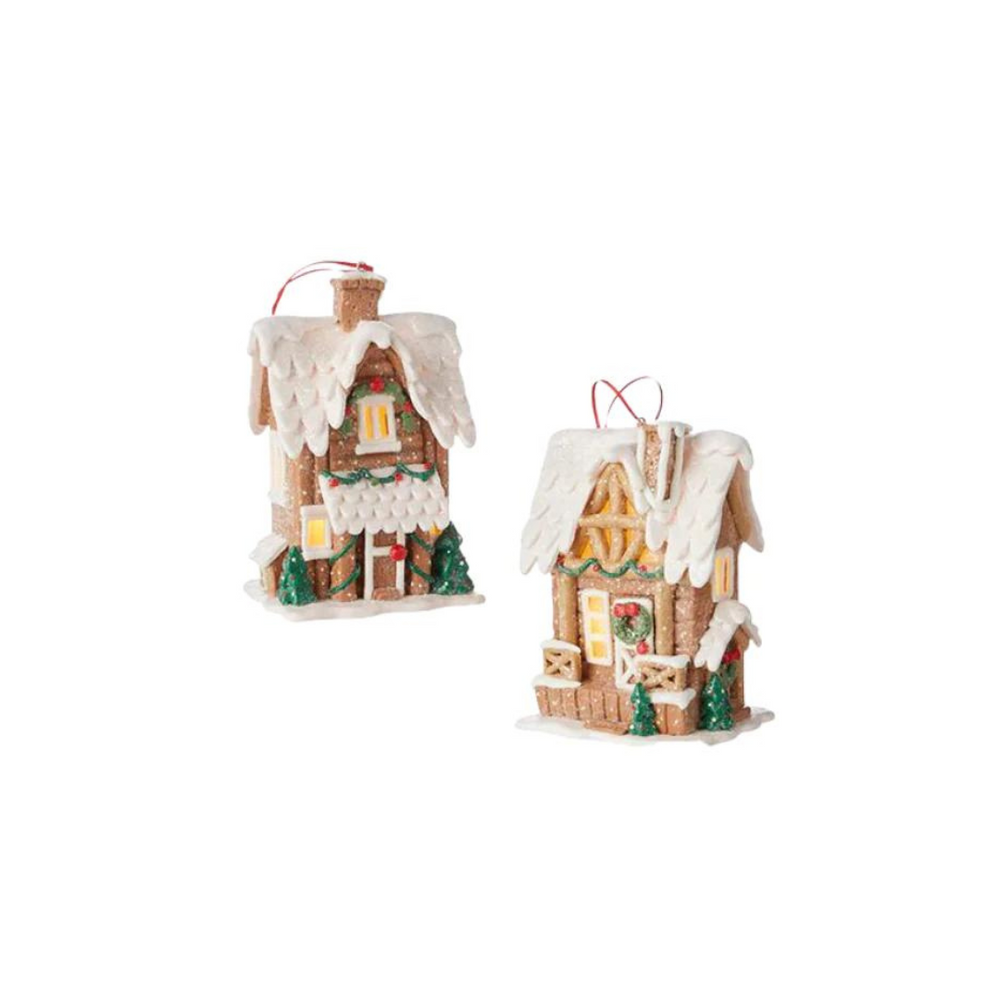 
            
                Load image into Gallery viewer, 6.5&amp;quot; Pretzel House Ornament
            
        