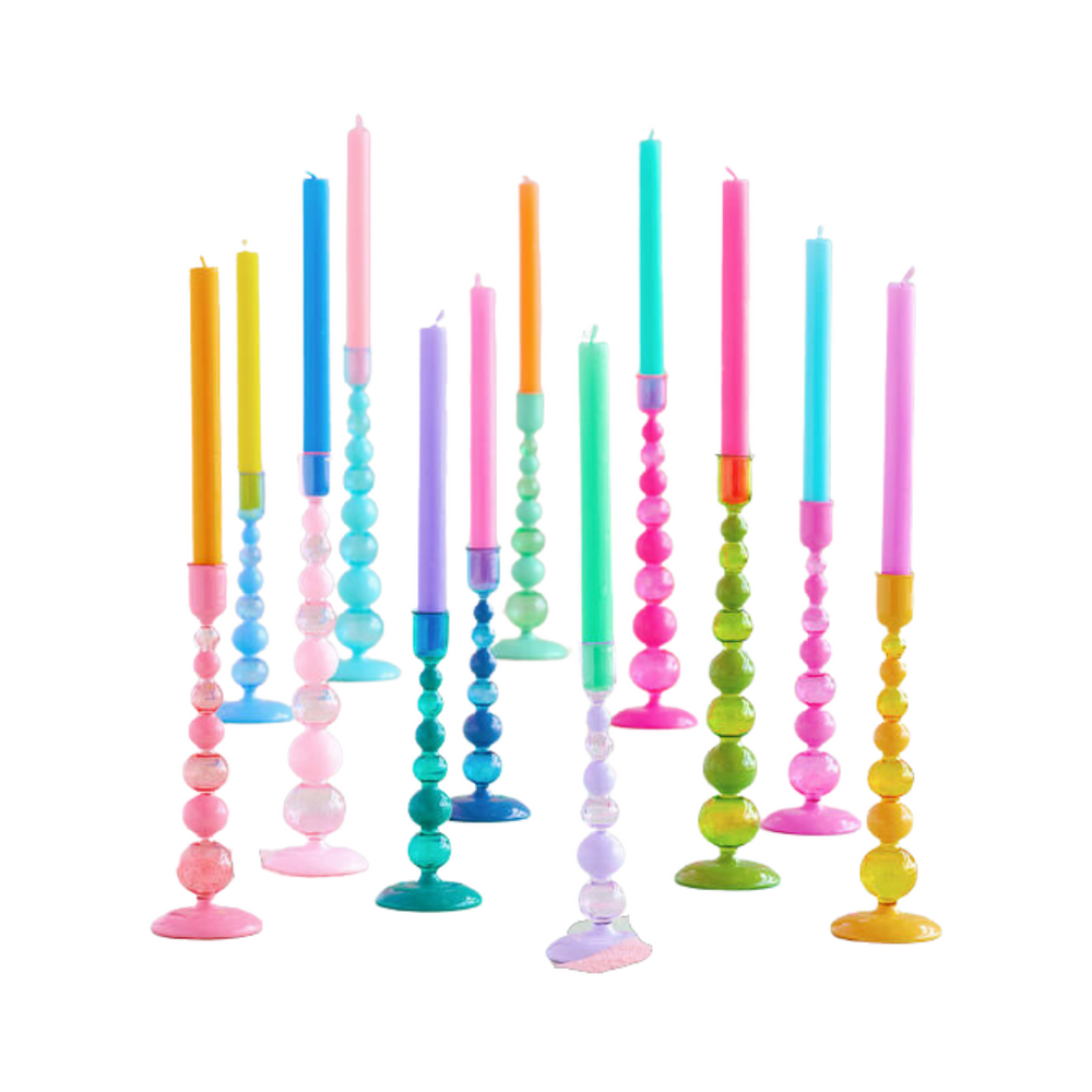 
            
                Load image into Gallery viewer, Bubble Rainbow Candle Holders
            
        