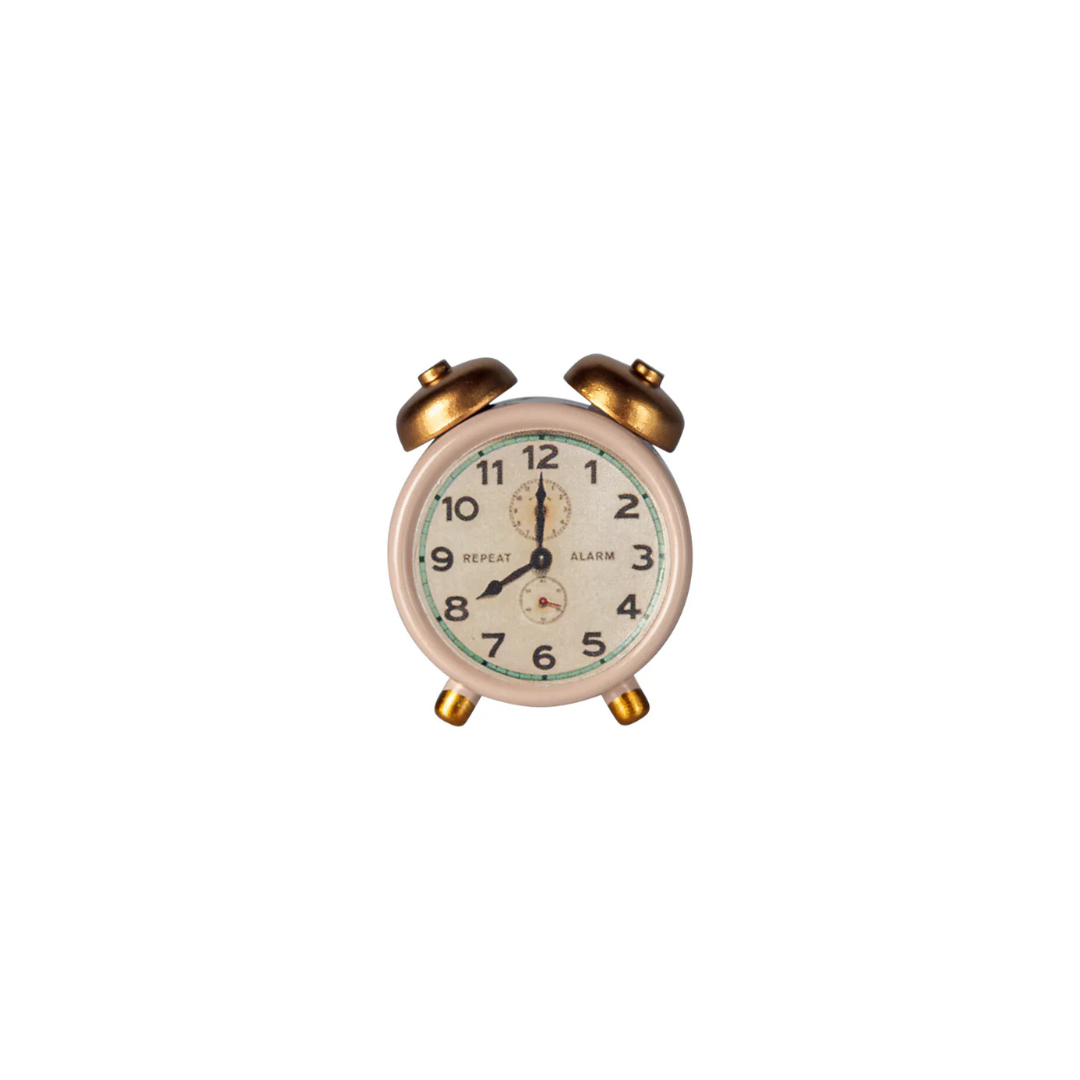 Powder Alarm Clock – Pink Antlers
