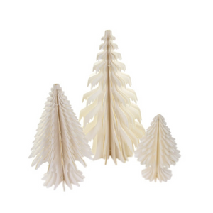 White Paper Trees (set of 3)