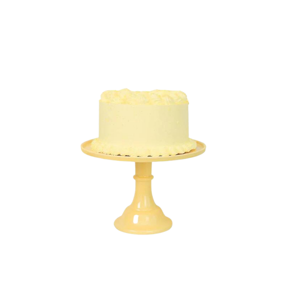 
            
                Load image into Gallery viewer, Daisy Yellow Melamine Cake Stand
            
        