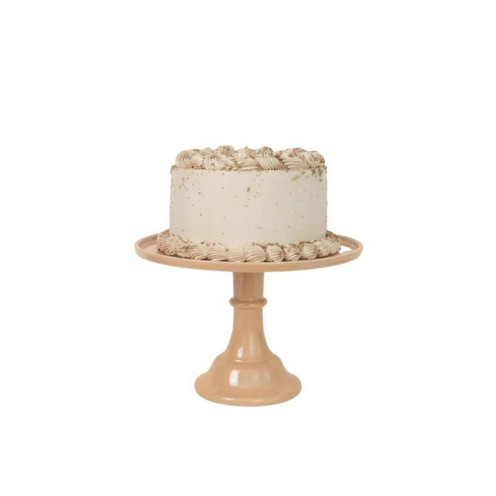 
            
                Load image into Gallery viewer, Latte Brown Melamine Cake Stand
            
        