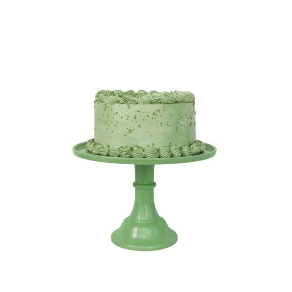 Sage Green Melamine Cake Stand