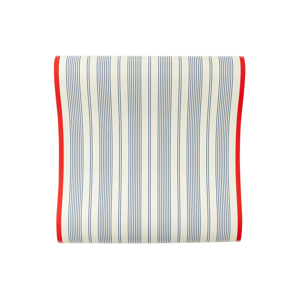 Red and Blue Striped Runner