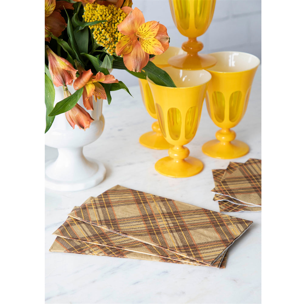 
            
                Load image into Gallery viewer, Autumn Plaid Guest Napkin
            
        
