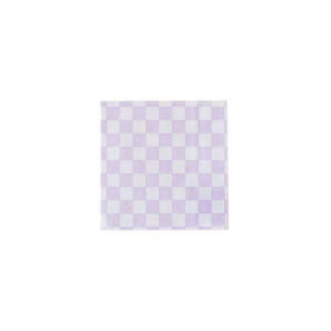 
            
                Load image into Gallery viewer, Purple Check It Small Napkins
            
        