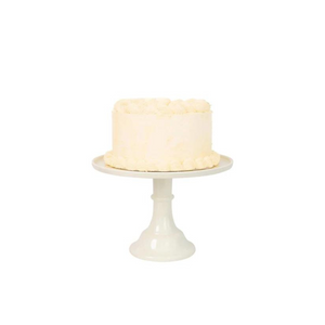 
            
                Load image into Gallery viewer, Linen White Melamine Cake Stand
            
        