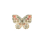 Floral Butterfly Shaped Napkins