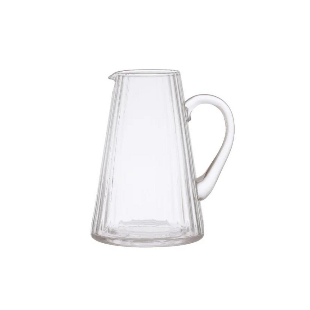 Ribbed Pitcher