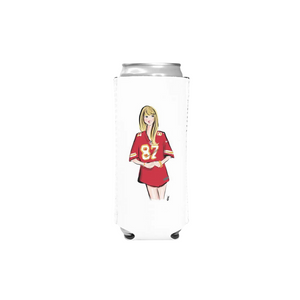 
            
                Load image into Gallery viewer, Taylor Swift Chiefs Seltzer Koozie
            
        