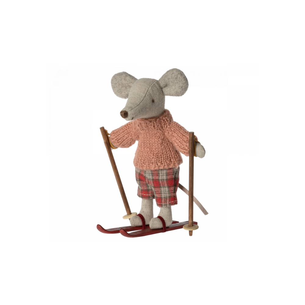 Big Sister Mouse with Ski Set