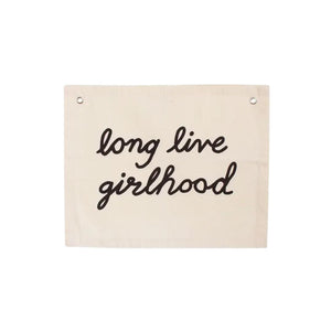 
            
                Load image into Gallery viewer, Long Live Girlhood Banner
            
        