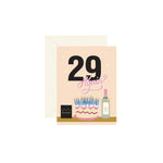 29? Again Birthday Card