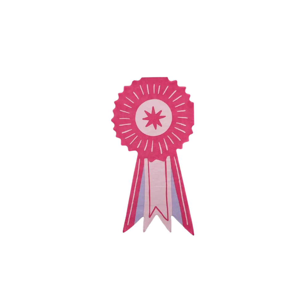 Chief Guest Ribben Show Ribbon Guest Napkins β Pink Antlers