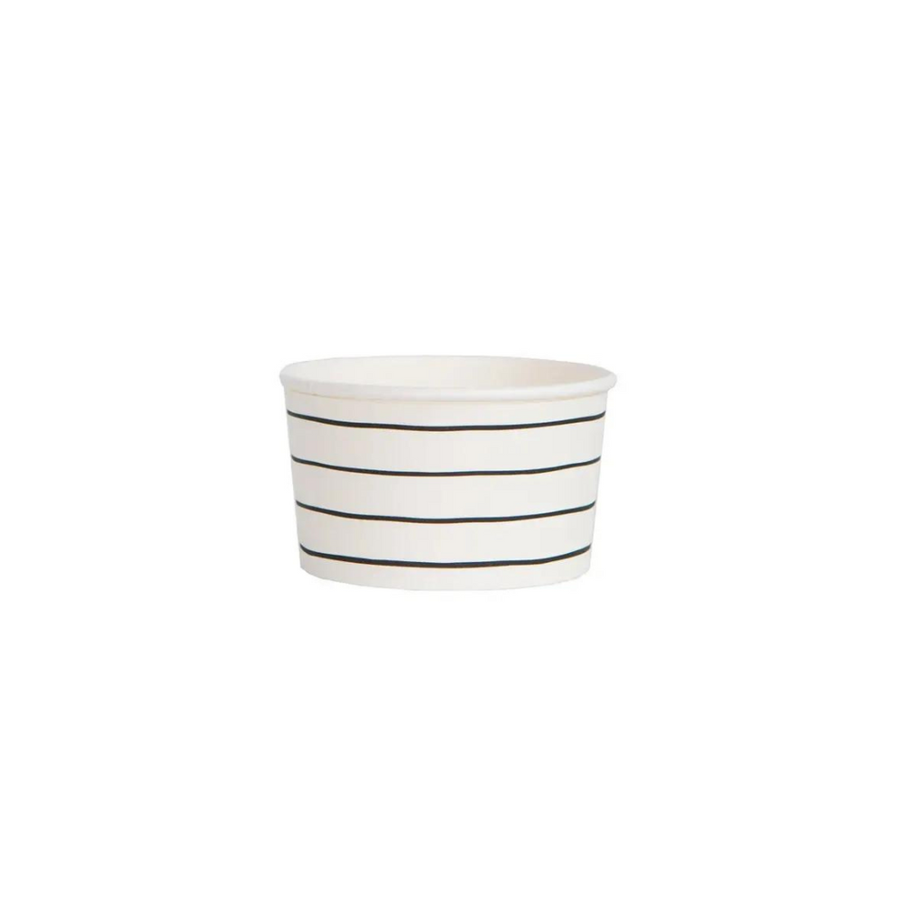 Ink Striped Treat Cups