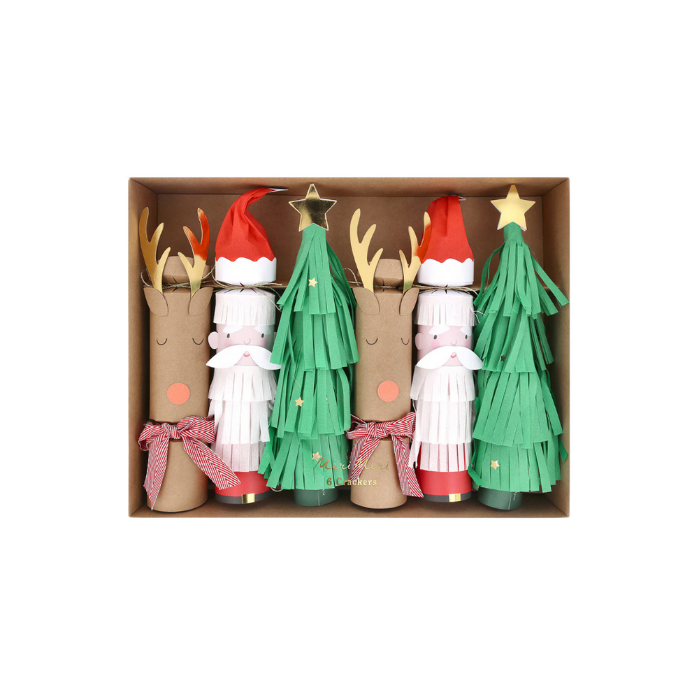 Christmas Character Large Crackers