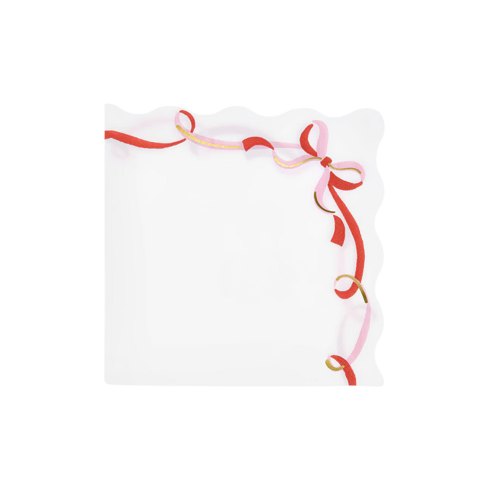 Ribbon Bow Large Napkins