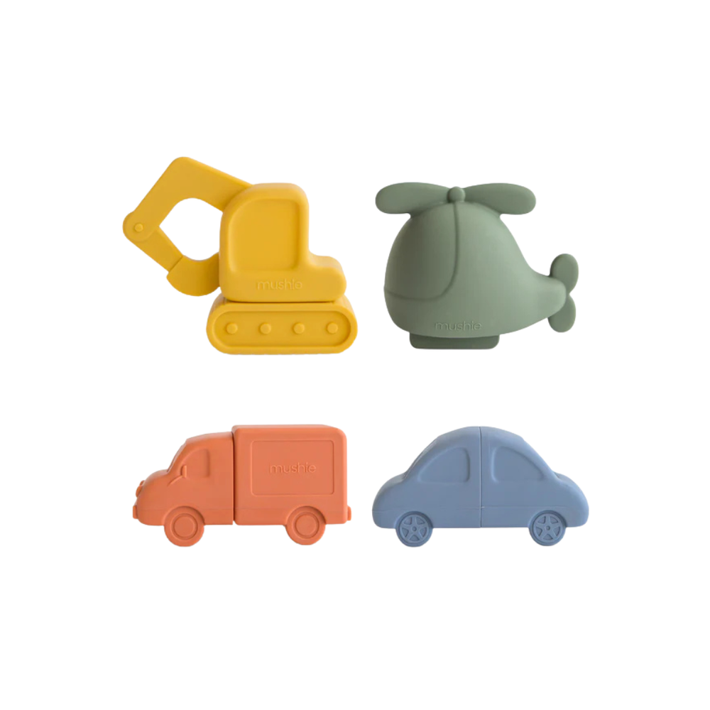 Easy-Clean Vehicle Bath Toys