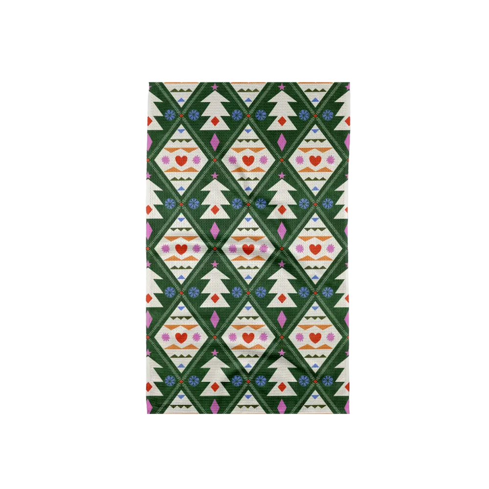 Nordic Christmas Tea Towel