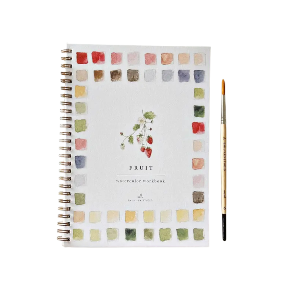 Fruit Watercolor Book