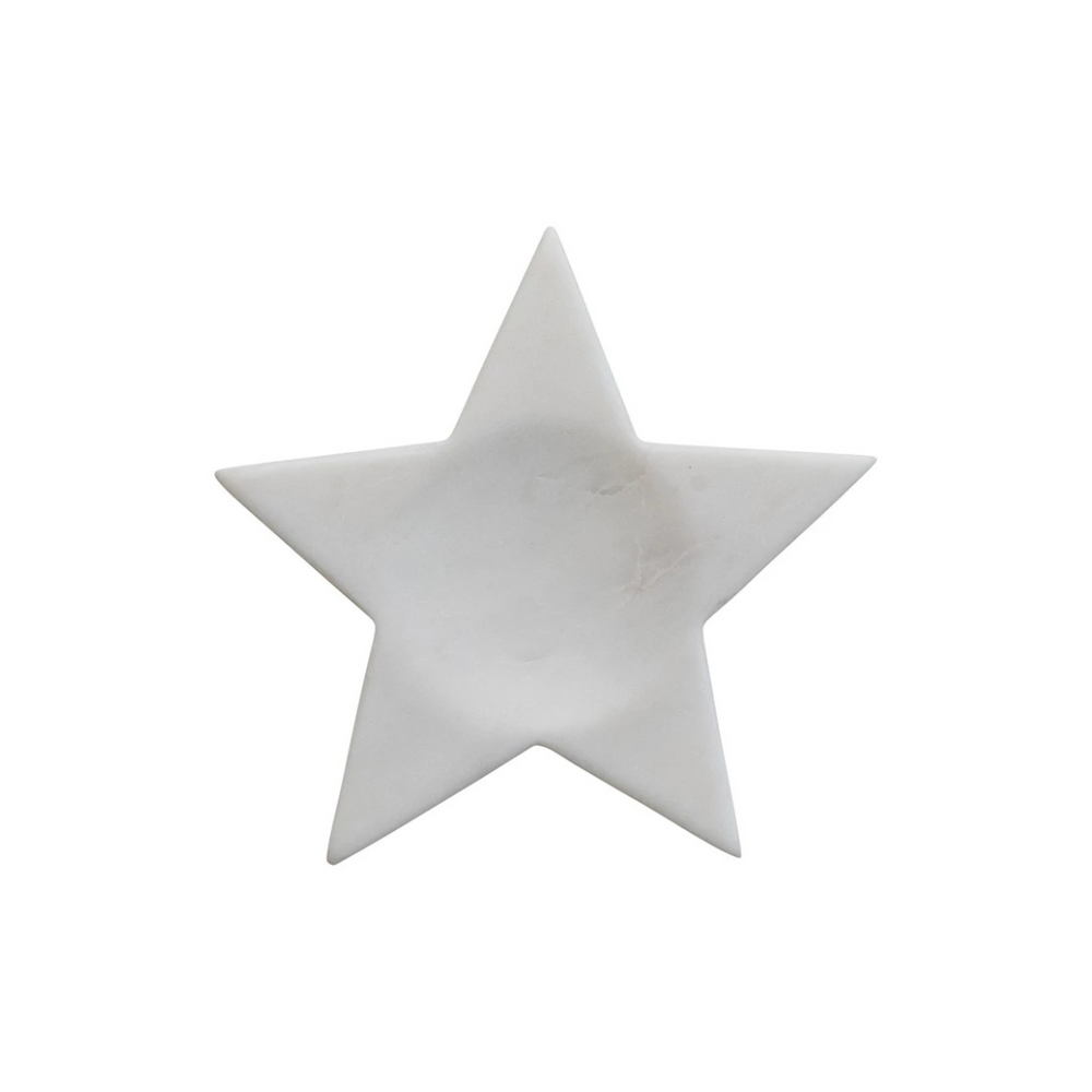 Marble Star Spoon Rest