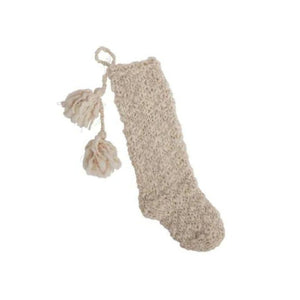 
            
                Load image into Gallery viewer, Cream Knit Stocking
            
        