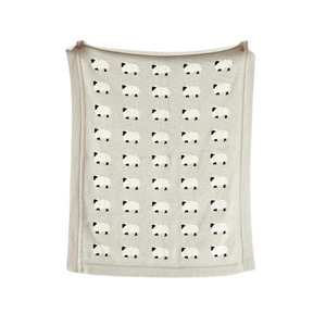 
            
                Load image into Gallery viewer, Sheep Knit Baby Blanket
            
        