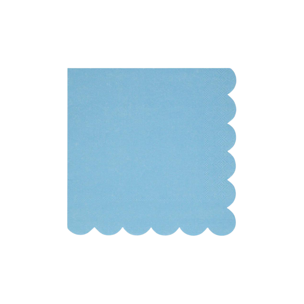 
            
                Load image into Gallery viewer, Cornflower Blue Large Napkins
            
        