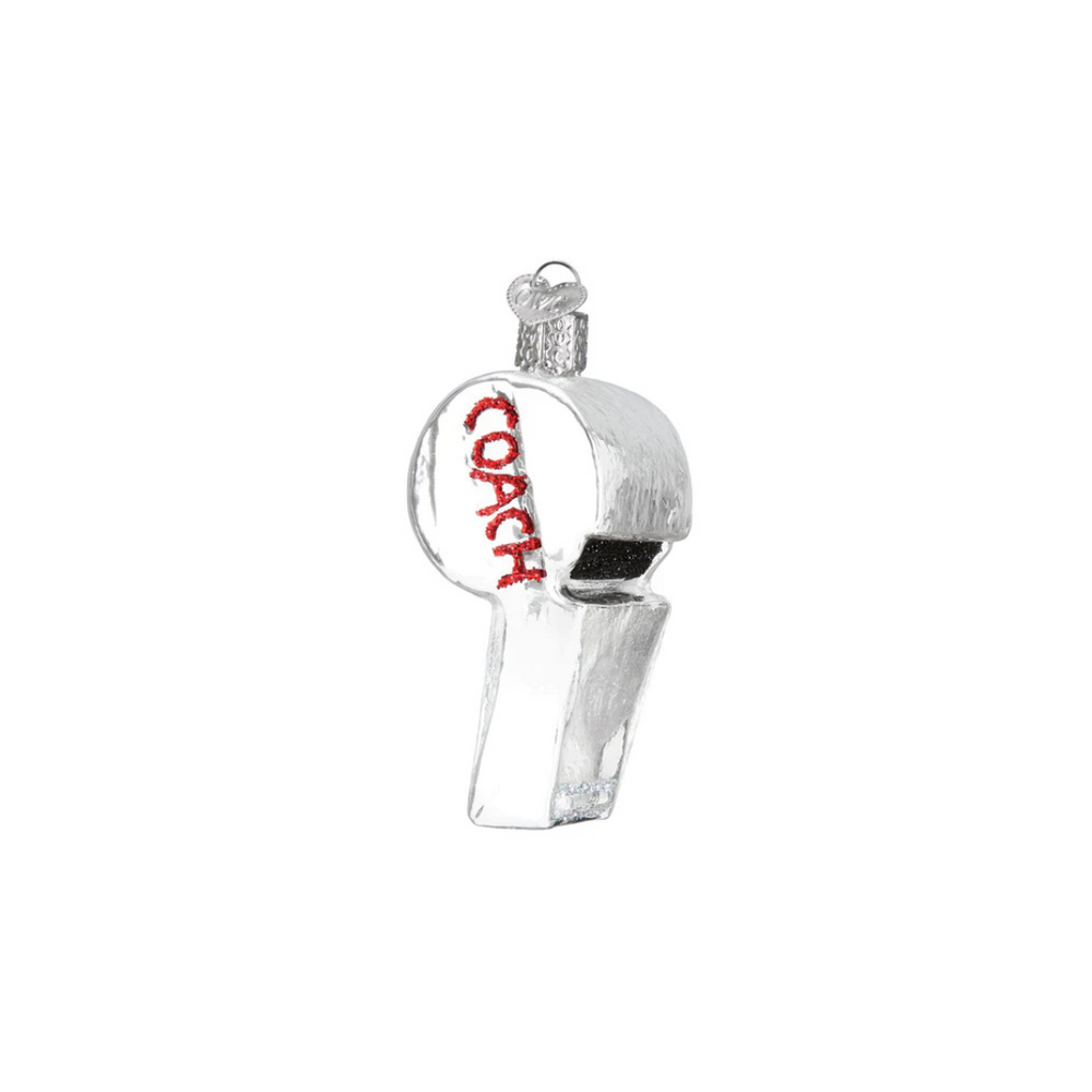 Coach's Whistle Ornament