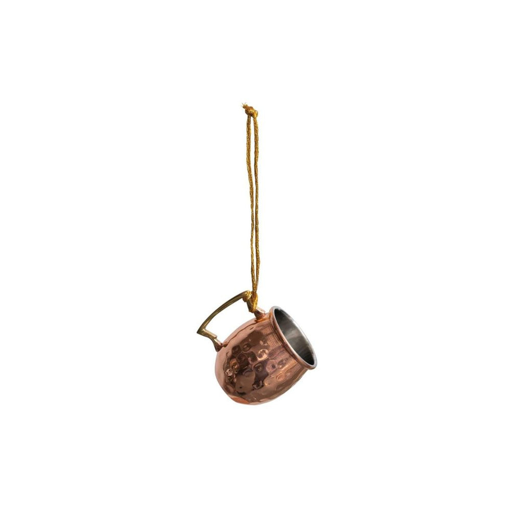 Copper Moscow Mule Ornament