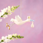 Flying Stork Ornament