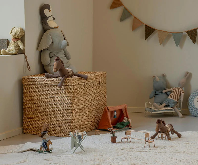 Cowboy Mouse on Rocking Horse